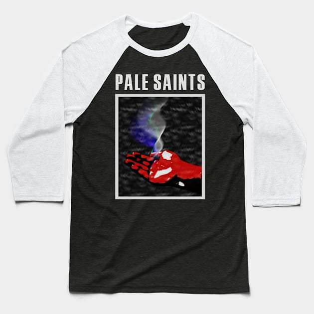 Pale Saints Baseball T-Shirt by Wave Of Mutilation